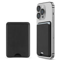 Siaincsy for Magsafe Wallet 2 Pack Strongest Magnetic Wallet Card Holder for iPhone 16/15/14/13/12 Series - RFID Blocking Holds 3 Cards Black