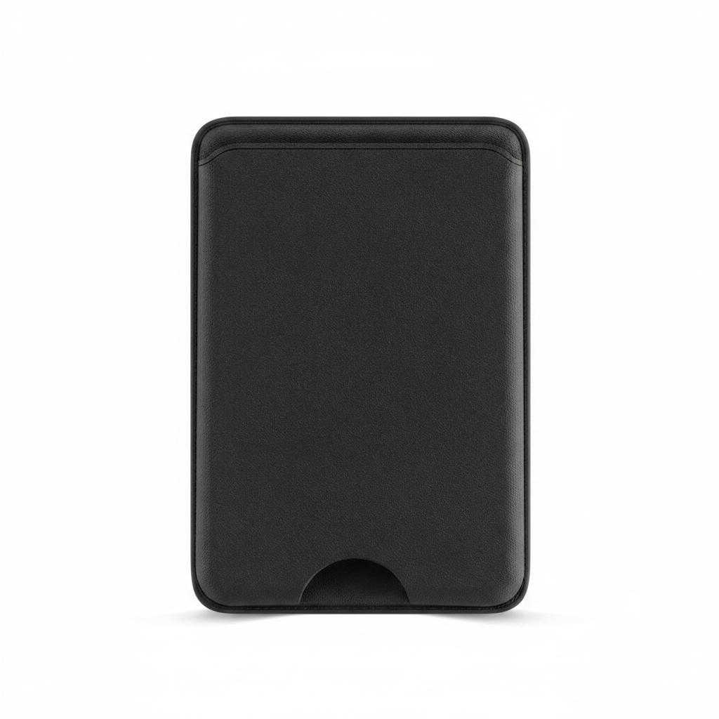 Siaincsy for Magsafe Wallet 2 Pack Strongest Magnetic Wallet Card Holder for iPhone 16/15/14/13/12 Series - RFID Blocking Holds 3 Cards Black